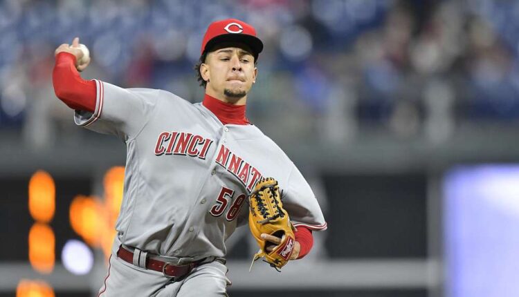 MLB DFS Luis Castillo of the Reds