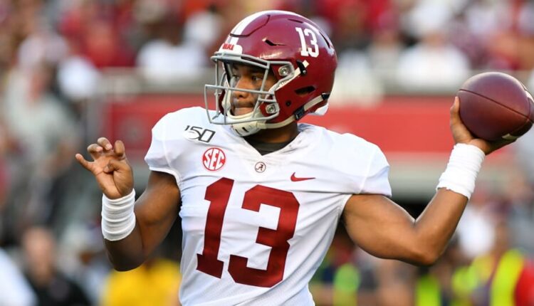 rookie quarterback Tua Tagovailoa 2020 NFL Draft Prospects