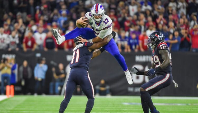 Josh Allen Monday Night Football Showdown Picks NFL DFS