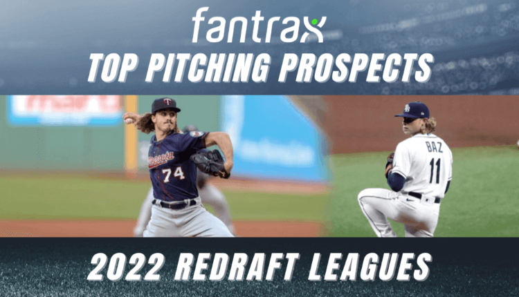 Updated Top 2022 Fantasy Baseball Prospects Rankings - Redraft