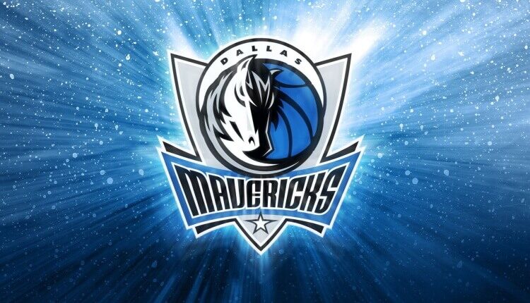 Dallas MFFL basketball royal blue vintage logo All Over Graphic