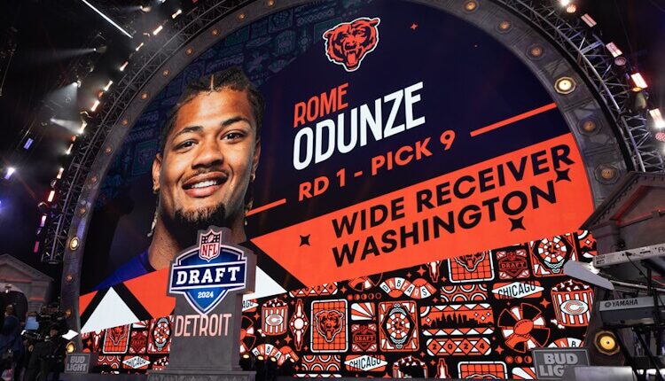 Rome Odunze 2024 Dynasty Football Rookie Draft